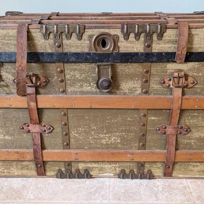 Antique Steamer Trunk