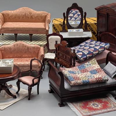 Dollhouse Miniatures Furniture and Accessories 