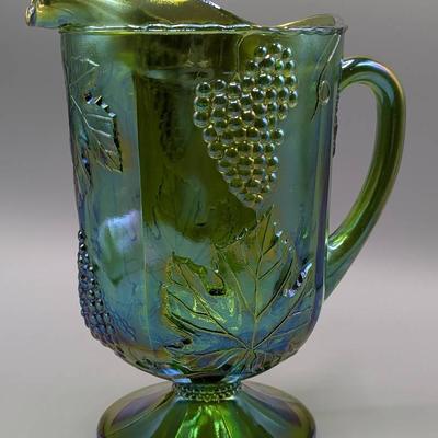 Indiana Carnival Glass Pitcher