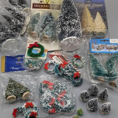 Miniature Trees and Wreaths