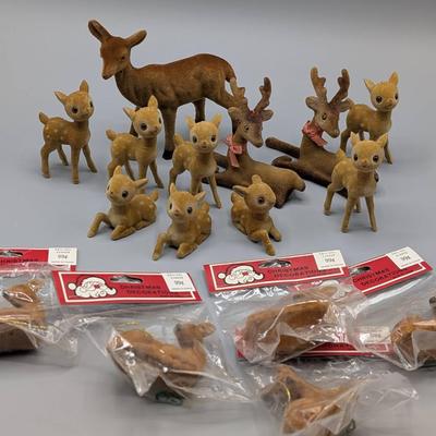 Miniature Felted Deer