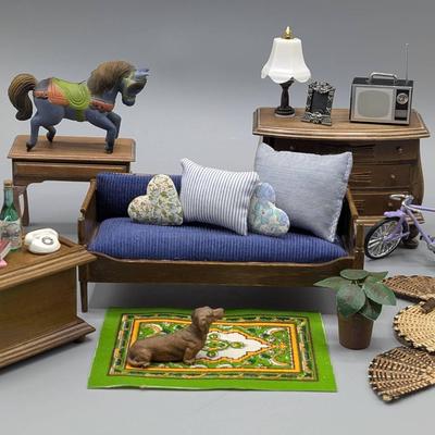 Dollhouse Miniatures "My First Apartment"