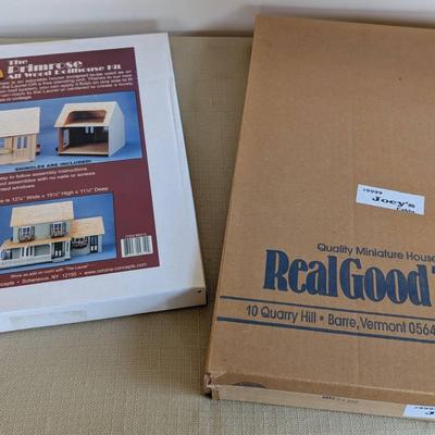 The Primrose and Joey's Cabin Dollhouse Kits