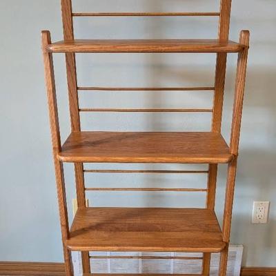 Wood Baker's Rack