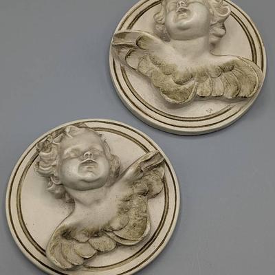 Plaster Cherub Wall Hangings
