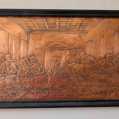 Pressed Copper Last Supper