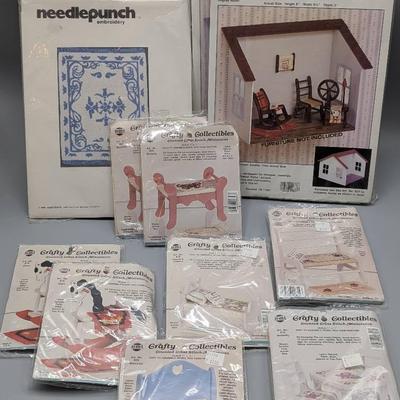 Crafty Collectibles and Needlepunch Dollhouse Kits