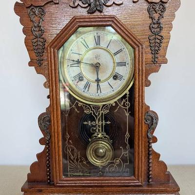 Antique Waterbury Mantel Clock