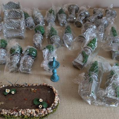 Dollhouse Miniature Garden Accessories 