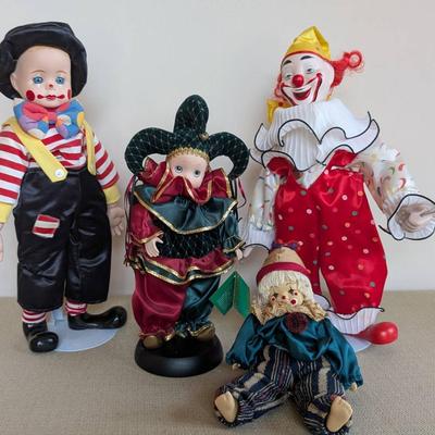 Porcelain Clowns