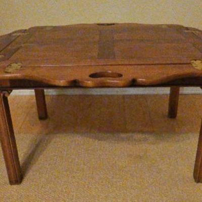 Vintage Drop Side End Table