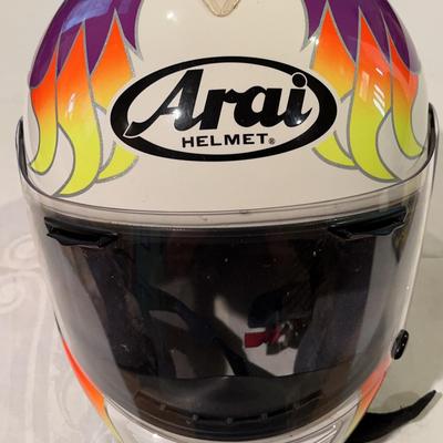 Arai Quantum & Raptor Motorcycle Helmet With Cover