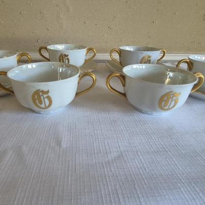 Racine Bavaria Tea Cups And Saucers