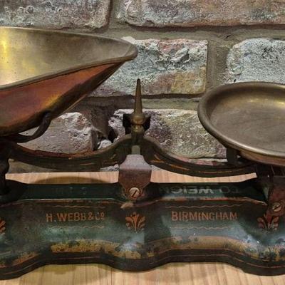 Antique H. Webb & Co Candy Scale