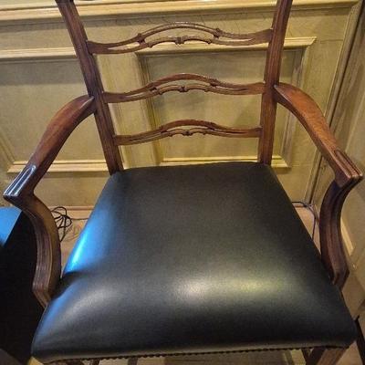 Vintage Ladder Back Fruitwoid Chair 