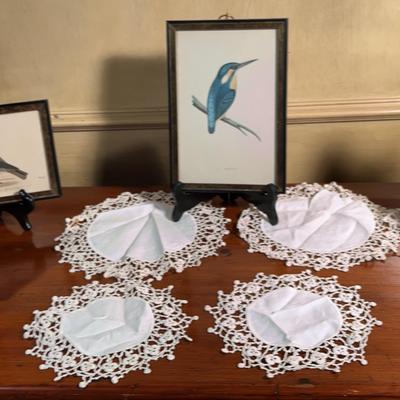 Audubon Bird Prints & Assorted Dollies 