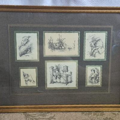 Art By William Joyce With Magazine And Newspaper Pages About Artist