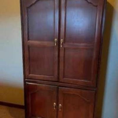 Wood Entertainment Center 