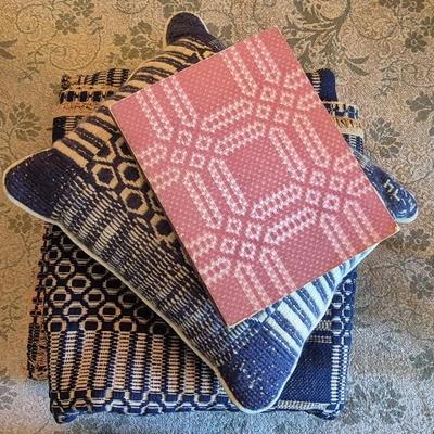 Coverlete And Matching Pillow
