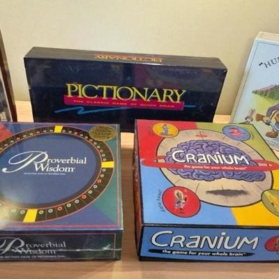 Board Games - Baker Street, Pictionary, Cranium, Hunting & Fishing & More