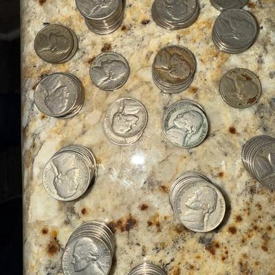 Collection Of Jefferson Nickles 39-65 Excludes 42-45