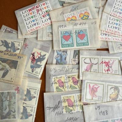Flowers And Birds And Others Stamp Lot