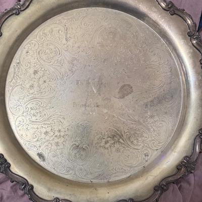 1964 The Price is Right “Return of Champions” 16” Silver-Plated Commemorative Plate