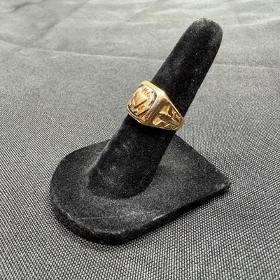 Yellow Gold 10k 1931 Class Ring | 5.77g Total Weight | Size 4