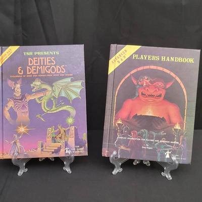 AD&D 1st Edition Books | Player’s Handbook (Gygax) & Deities & Demigods (Ward & Kuntz)