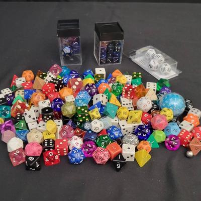 Dungeons & Dragons (D&D) Dice Lot | Polyhedral Sets, Standard Numbered & Specialty Collector Dice