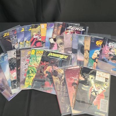 Shadow Line Saga Comic Collection | Powerline, St. George, Doctor Zero & Critical Mass