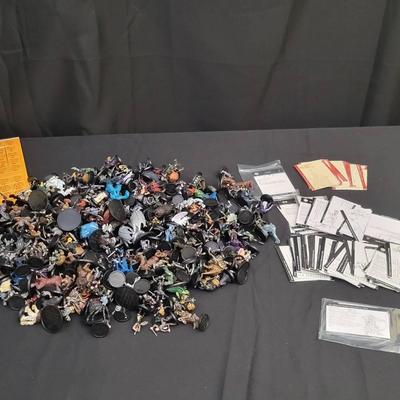 Dungeons & Dragons Miniatures Lot | 100+ Prepainted Fantasy Figures