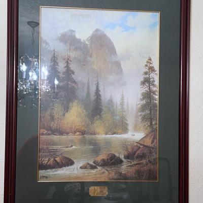 G. Harvey "Where The Eagles Soar" Framed Print