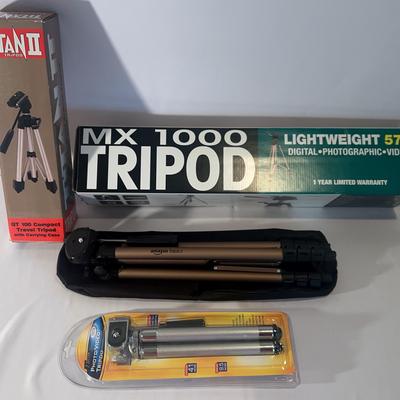 Photography Tripod Bundle-Like New!
