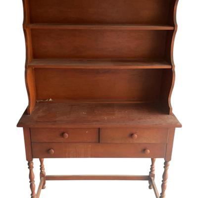 Antique Stickley Hutch With Drawers- Conant Ball Company