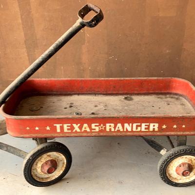 Vintage Texas Ranger Wagon