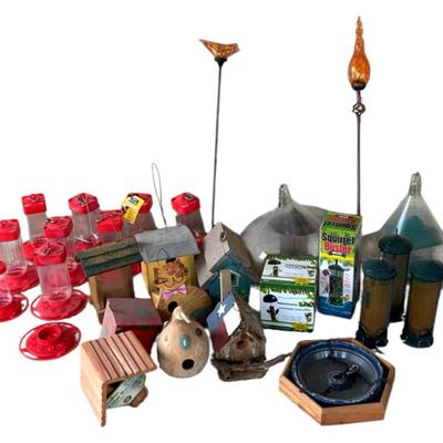 A Lot- Red Hummingbirds, Birdhouses, Squirrel-Resistant Feeders & More!