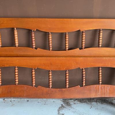 Vintage Maple Bed Frame - Full-Size