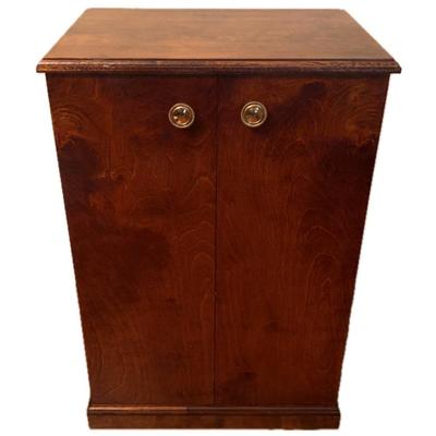 Vintage Wood Music Cabinet