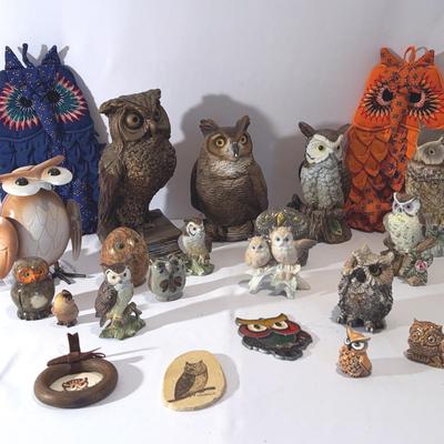 Who’s There?  - Decorative Owl Lot