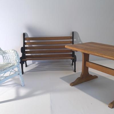 Dolls Got To Have Furniture Too - Doll Size Furniture Lot  