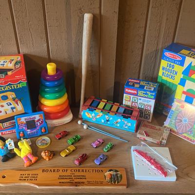 Vintage Toy Collection- Fisher-Price, Playskool, Wooden Blocks & More!