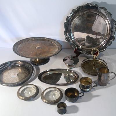 Ornate Silver Plated Serving Collecting