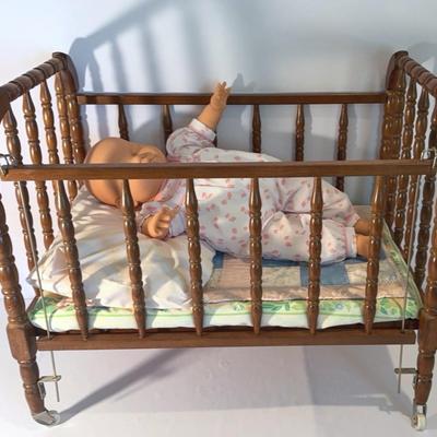 It’s Bed Time - Doll, Doll Crib, And Bedding 