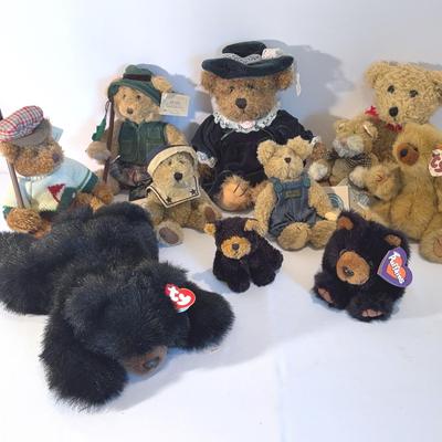 Vintage Russ Berrie Bears, Ty, And Other Bears