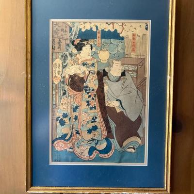 Hiroshige, as well as many other fine Japanese woodblocks