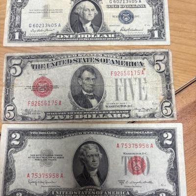 A BIG BOX OF US COINS—plus some foreign ones—all are circulated, condition varies, they will be sold as one lot—not all coins are...