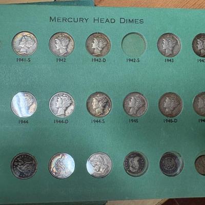 A BIG BOX OF US COINS—plus some foreign ones—all are circulated, condition varies, they will be sold as one lot—not all coins are...