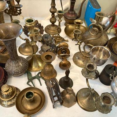 so much vintage brass