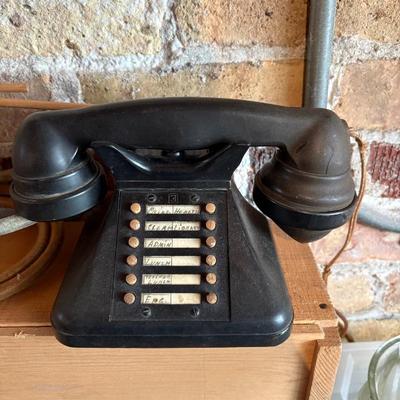 1940s Bakelite phone